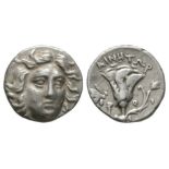 Ancient Greek Coins - Rhodes - Rose Drachm