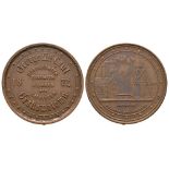 New Zealand - 1874 - George McCaul - Token 1d