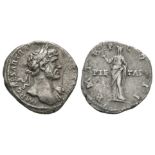 Hadrian - Pietas Denarius