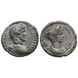 Hadrian and Sabina - Double Portrait Tetradrachm