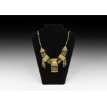 Egyptian Mummy Bead Necklace