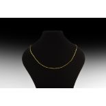 Roman Gold Necklace Chain