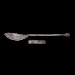 Jacobean Gilt Silver Seal-Top Spoon