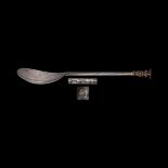 Jacobean Gilt Silver Seal-Top Spoon