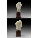 Roman Marble Head of Aphrodite