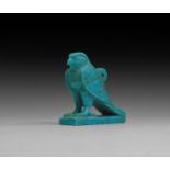 Egyptian 'Turquoise' Horus Amulet