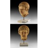 Etruscan Head of a Young Boy