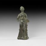 Large Roman Statuette of a Noble Lady