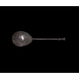 Elizabethan Silver Seal-Top Spoon