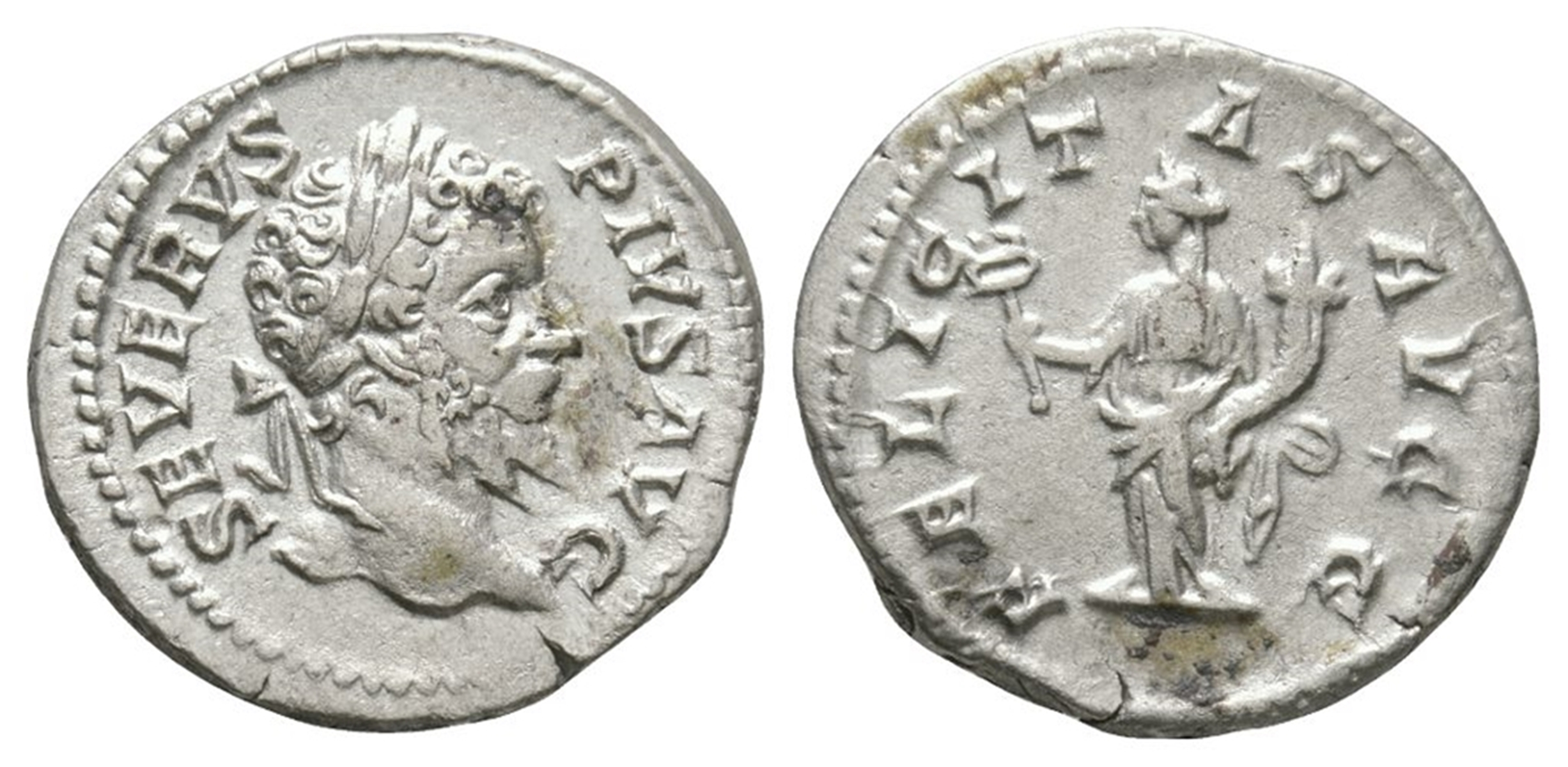 Ancient Roman Imperial Coins - Septimius Severus - Felicitas Denarius