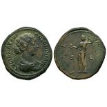 Ancient Roman Imperial Coins - Lucilla - Venus Sestertius