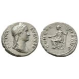 Ancient Roman Imperial Coins - Sabina - Concordia Denarius