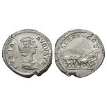 Ancient Roman Imperial Coins - Julia Domna - Cybele Lion-Cart Denarius