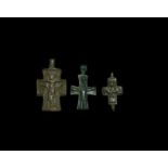 Byzantine Cross Pendant Group