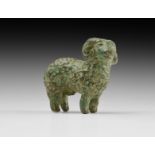 Roman Ram Statuette