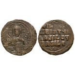 Ancient Byzantine Coins - Basil II and Constantine VIII - Class A2 Anonymous Follis