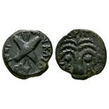 Ancient Roman Provincial Coins - Judea - Antonius Felix - Palm Prutah