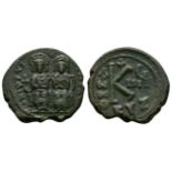 Ancient Byzantine Coins - Justin II - Half Folis