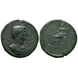Ancient Roman Imperial Coins - Hadrian - Fortuna Sestertius