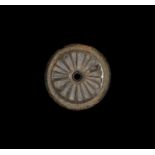 Western Asiatic Wheel Model or Seal Matrix