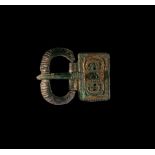 Roman Gilt Military Buckle