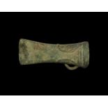 Bronze Age British Looped and Socketted 'Meldreth Type' Axehead