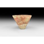 Western Asiatic Bactrian Alabaster Conical Cup