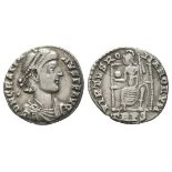 Ancient Roman Imperial Coins - Gratian - Roma Siliqua