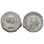 Ancient Roman Imperial Coins - Plautilla - Emperor and Empress Denarius