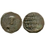 Ancient Byzantine Coins - Basil II and Constantine VIII - Class A2 Anonymous Follis