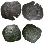 Ancient Byzantine Coins - John III and Manual I - Trachys [2]