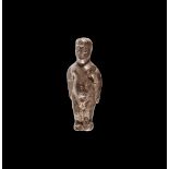 Romano-Celtic Silver Votive Statuette