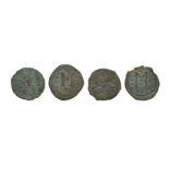 Ancient Byzantine Coins - Maurice Tiberius - Large M Folles [4]