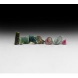 Natural History - 210 Carat Tourmaline Crystals Group