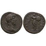 Ancient Roman Imperial Coins - Lucius Verus - Armenia Victory Sestertius