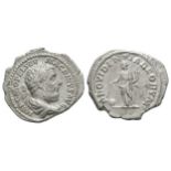 Ancient Roman Imperial Coins - Macrinus - Providentia Denarius