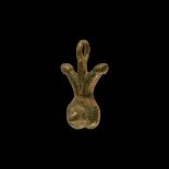 Roman Triple Phallic Pendant