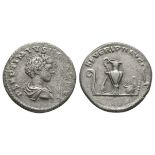 Ancient Roman Imperial Coins - Geta - Emblems Denarius