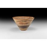 Western Asiatic Alabaster Conical Cup