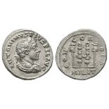 Ancient Roman Imperial Coins - Elagabalus - Concordia Denarius