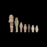 Egyptian Shabti Group