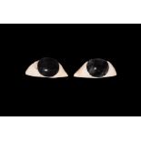 Egyptian Eye Inlay Pair