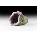 Natural History - Amethyst Crystal Cave Display Piece