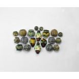 Western Asiatic Style Large Glass Bead Group