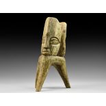 African Bone Tripod Ancestral Statue