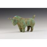 Chinese Bull Statuette