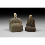 Western Asiatic Style Two-Piece Idol Pair