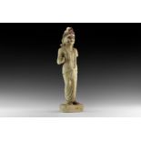 Indian Marble Goddess Statue