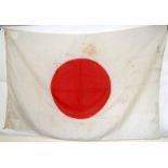 Hinomaru Yosegaki Imperial Japanese Navy "Good Luck Flag" Period: Second World War Size: 183x108cm