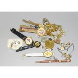 Collection watches medals etc